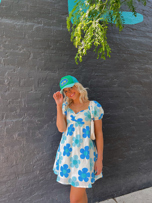 Full Bloom Mini Dress